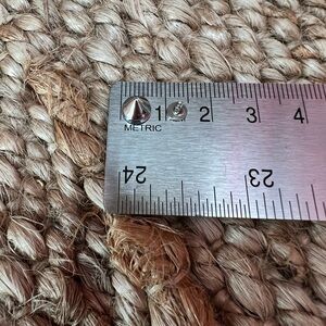 Louboutin spikes replacement 6mm, silver color, 10 spikes